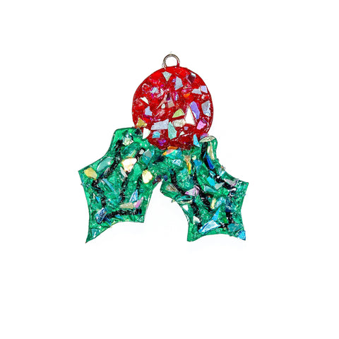 Holly Ornament - Premium Collection